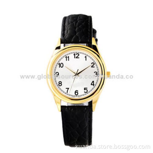 Manufacture customized women brand leather wrist watch are most fashionable
